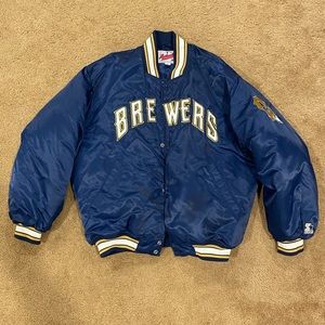 Vintage Brewers Bullpen Jacket